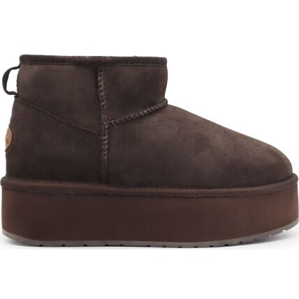 EMU Australia Stinger Micro Flatform Chocolate