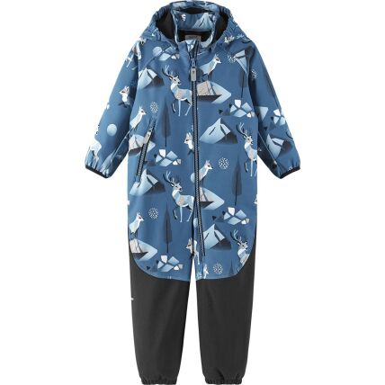 REIMA Toddlers' Softshell Overall Mjosa 5100006D Blue Ocean