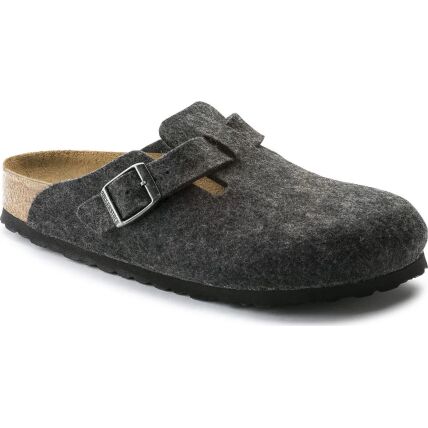 Birkenstock Boston Wool Anthracite