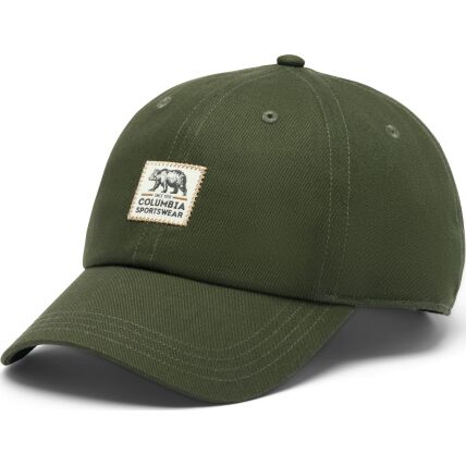 Columbia Provisions Ball Cap Greenscape, Woven Bear