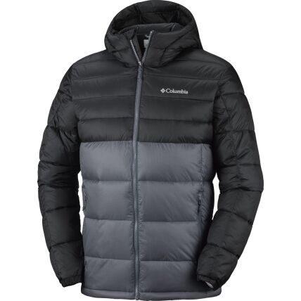 Columbia Buck Butte Insulated Hooded Jacket Graphite/ Black