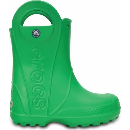 Crocs™ Kids' Handle It Rain Boot Grass Green