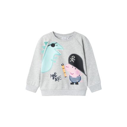 Name It PEPPAPIG SWEAT Light Grey Melange