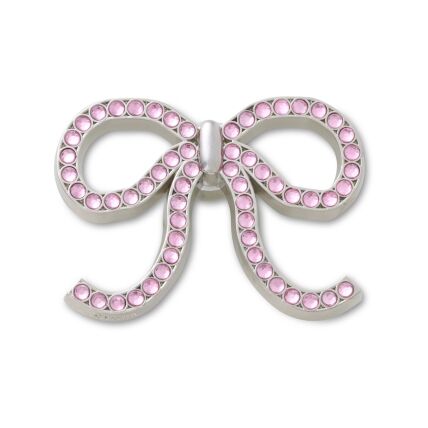 Crocs™ Jibbitz Pink Glittery Bow 