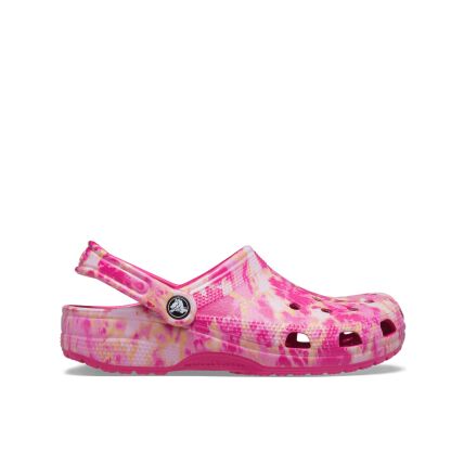 Crocs™ Classic Bleach Dye Clog Candy Pink