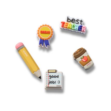 Crocs™ Jibbitz Best Teacher 5 Pack 