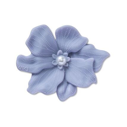 Crocs™ Jibbitz Periwinkle Flower with Pearl 