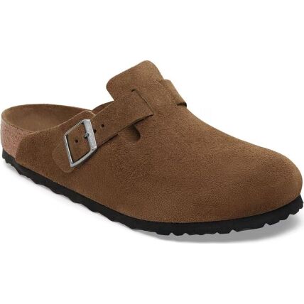 Birkenstock Boston Soft Footbed Regular Dark Tea Tonal FB