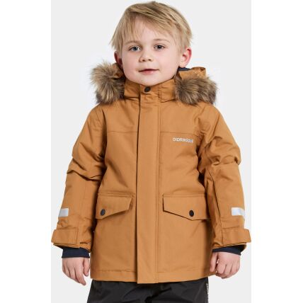 DIDRIKSONS Bjärven Kids' Parka 4 Almond Tree