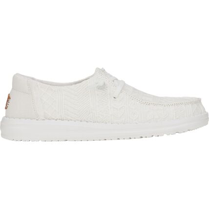 HEYDUDE Wendy Crochet Lace Women 43112 White