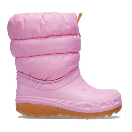 Crocs™ Classic Neo Puff Boot Kid's 207683 Pink Tweed/Gum
