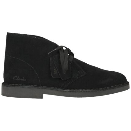 Clarks Desert Boot EVO Women's Black Suede