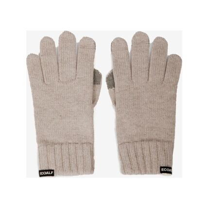 ECOALF Wool Gloves Oat Melange