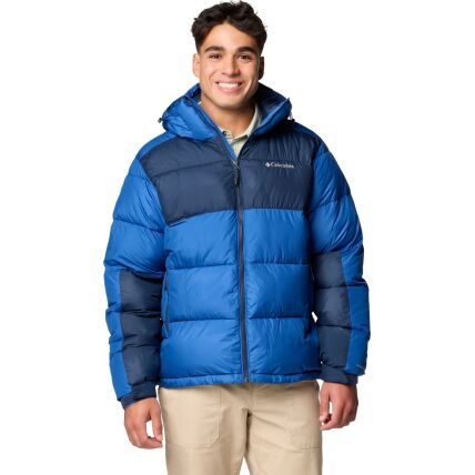 Columbia Pike Lake II Hooded Jacket Men's Mountain Blue/ Collegiate Navy