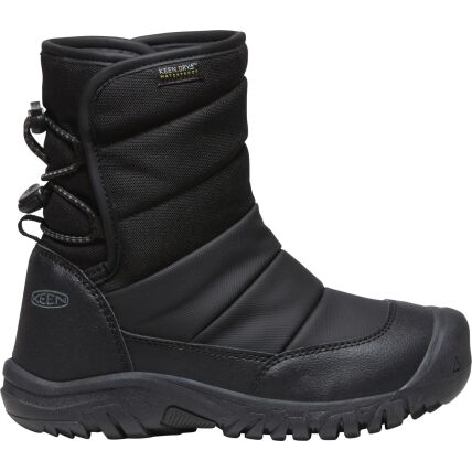 Keen Puffrider WP Big Kids' Black/Steel Grey