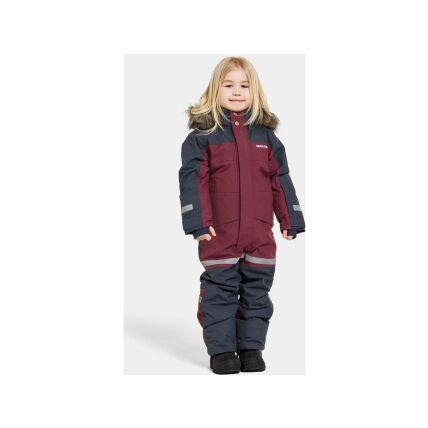 Didriksons Bjarven Kids Cover 3 Rusty Wine