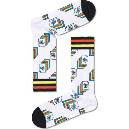 Happy Socks Photos Thin Crew Multi 1300