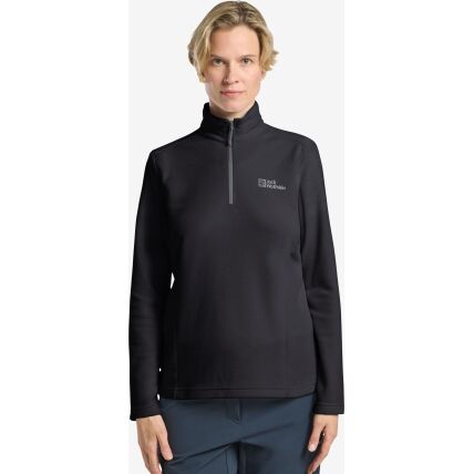 Jack Wolfskin Taunus Half-Zip Women's Black