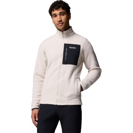 Columbia Jasper Ridge Pebbled Full Zip Fleece Men's Dark Stone, Black