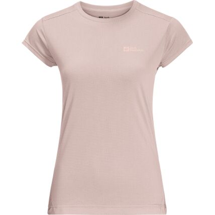 Jack Wolfskin Prelight Short Sleeve Women's Rose Smoke