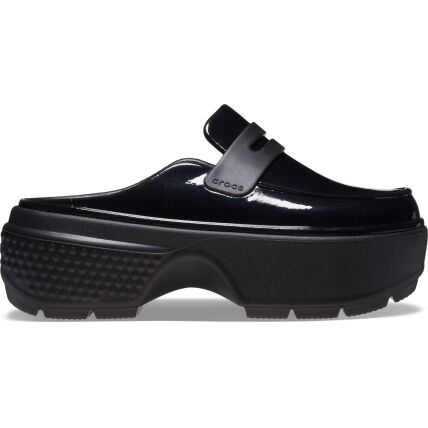 Crocs™ Stomp High Shine Loafer Black