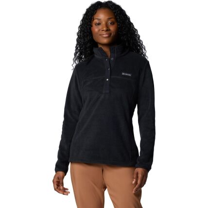 Columbia Benton Springs 1/2 Snap Pull Over II Women's Black