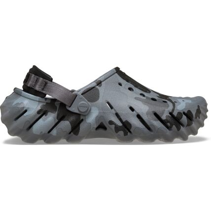 Crocs™ Echo Duck Camo Clog Charcoal/Black