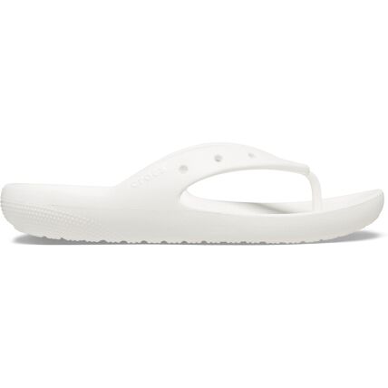 Unisex Crocs™ Classic Flip v2 White