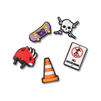 Crocs™ Jibbitz Skateboard Is Life 5 Pack 