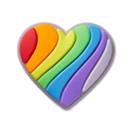 Crocs™ Jibbitz Pride Rainbow Heart 