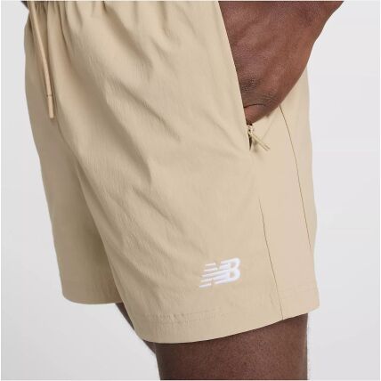 New Balance Athletics Stretch Woven Short 5 Stoneware