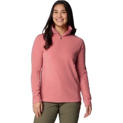 Columbia GlacialIV 1/2 Zip Pink Agave