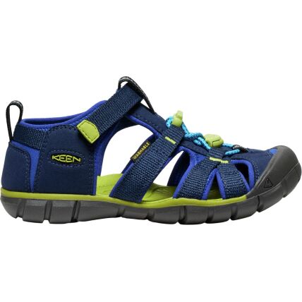 Keen Seacamp II CNX Big Kids' Naval Academy/Chartreuse