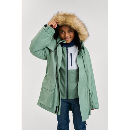REIMA ReimaTec Waterproof Winter Jacket Ajaton 5100360A Green Clay