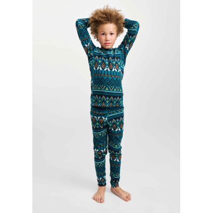 REIMA Wool Base Layer Set Taitoa 5200030D Deeper Green 89A8