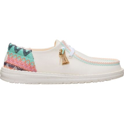 HEYDUDE Wendy Funk Beach Woven Women's Egret/Multi