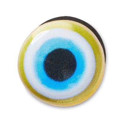 Crocs™ Jibbitz Blue And Gold Evil Eye 