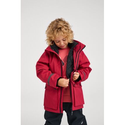 REIMA ReimaTec 3in1 Waterproof Jacket Syddi 5100147C Cranberry