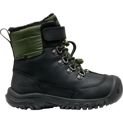 Keen Kanibou WP Little Kids' Black/Bronze Green