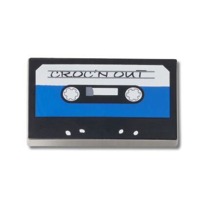 Crocs™ Jibbitz Blue Cassette Tape 