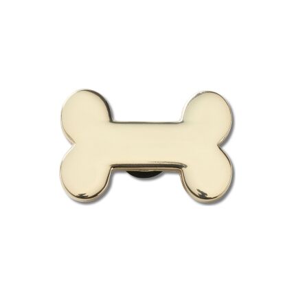 Crocs™ Jibbitz Gold Dog Bone 