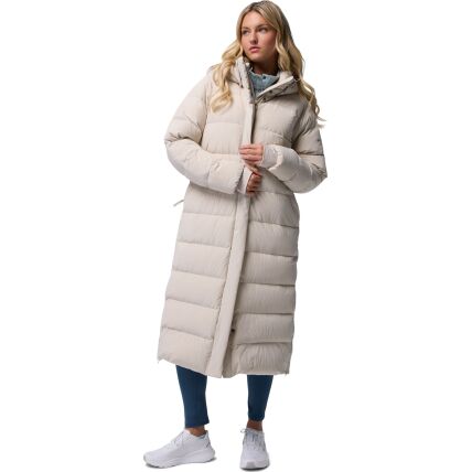 Columbia Amaze Puff Long Hooded Jacket Women's Dark Stone