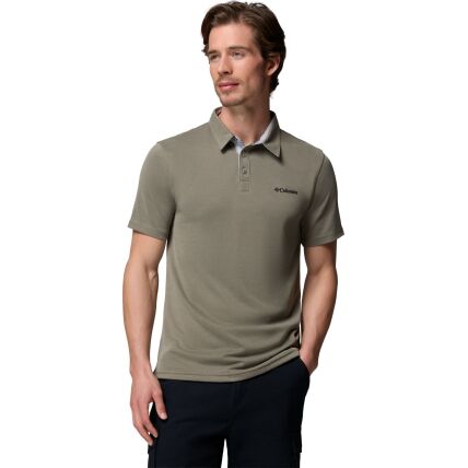Columbia Nelson Point Polo Men's Stone Green