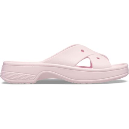 Crocs™ Womens Cross Strap Pink Milk