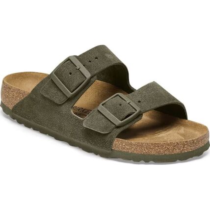 Birkenstock Arizona Suede Leather Regular Thyme