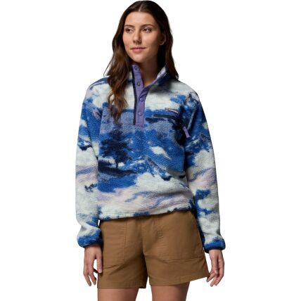Columbia Helvetia II Printed Cropped Half Snap Women's Nocturnal, Dreaming