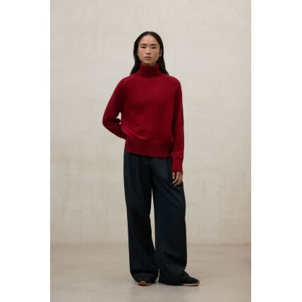 ECOALF Caqui Knit Women's Crimson Red