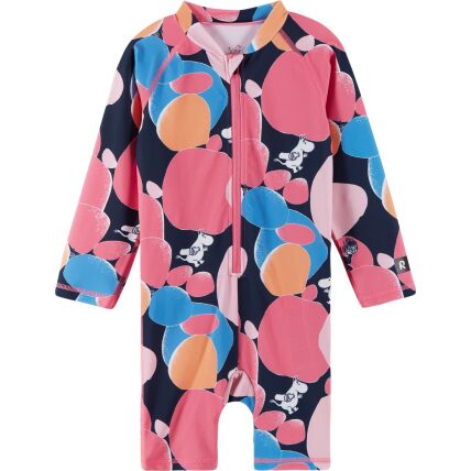 REIMA UPF 50+ Swimsuit Moomin Sandig 5200357B Soft Coral 3316