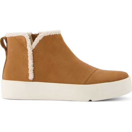 TOMS SUEDE/FAUX WOMEN'S VERONA MID SNEAKER Brown