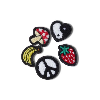 Crocs™ Jibbitz Peace N Love Tufted Patch 5 Pack 